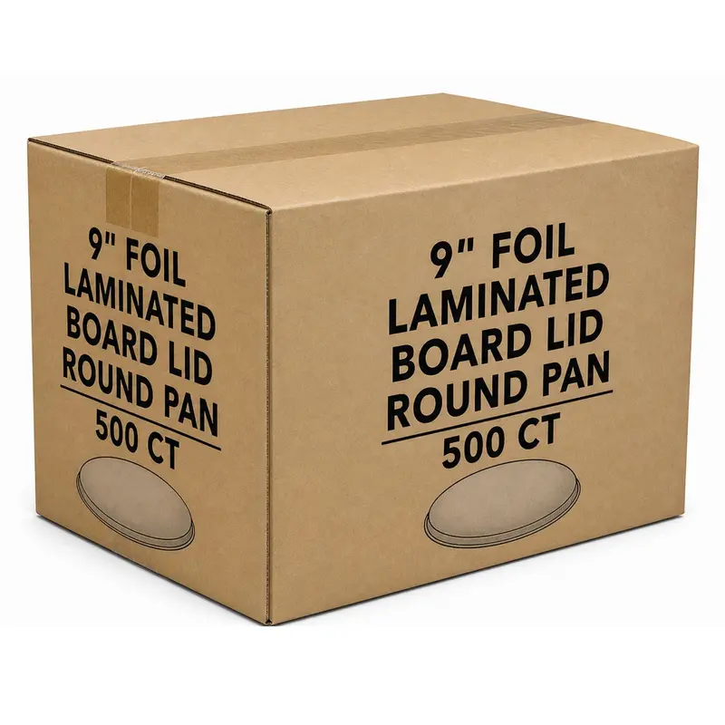 Wholesale Board Lids For 9" Round Aluminum Pans, 500 Per Case 1