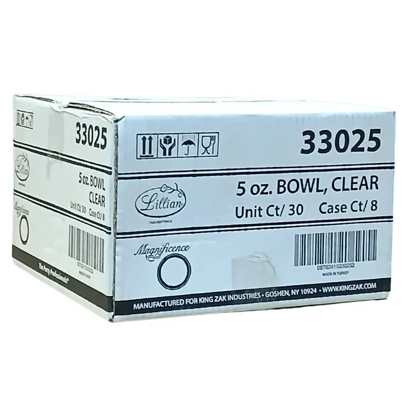 Wholesale Clear 5-Ounce Heavy-Duty Bowls – Magnificent Series, 240 Per Case 1