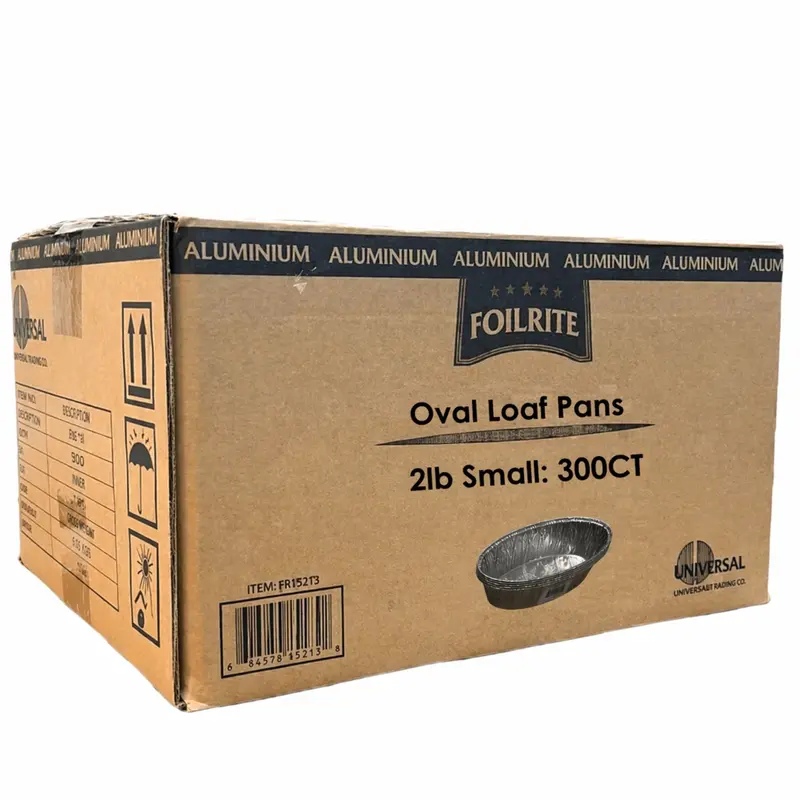 Wholesale Small Oval Challa Loaf Pans – 2 Lb Capacity, Aluminum, 300 Per Case 1