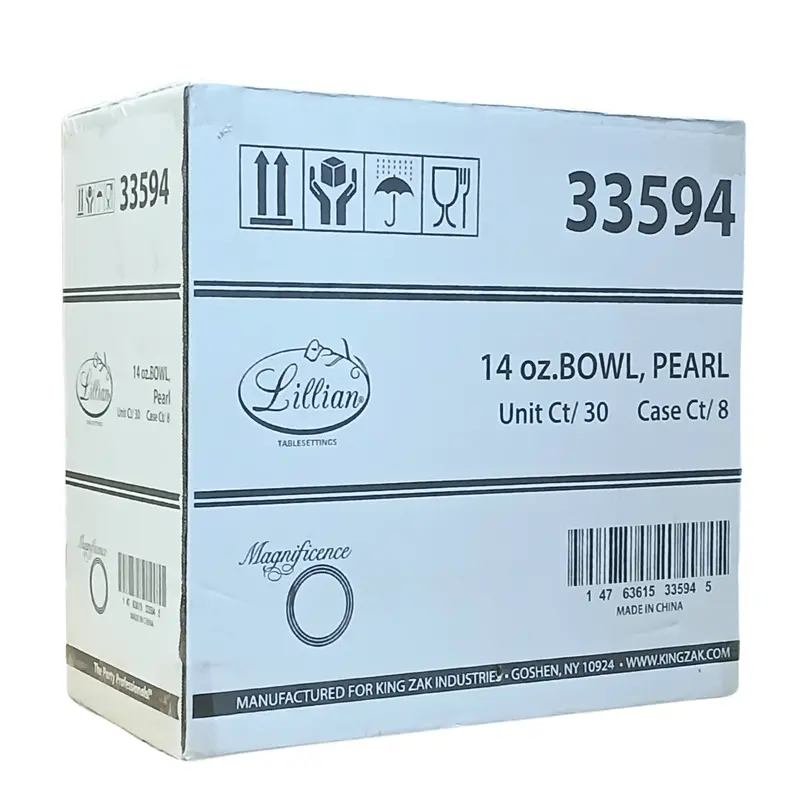 Wholesale White 14-Ounce Heavy-Duty Bowls – Magnificent Series, 240 Per Case 1