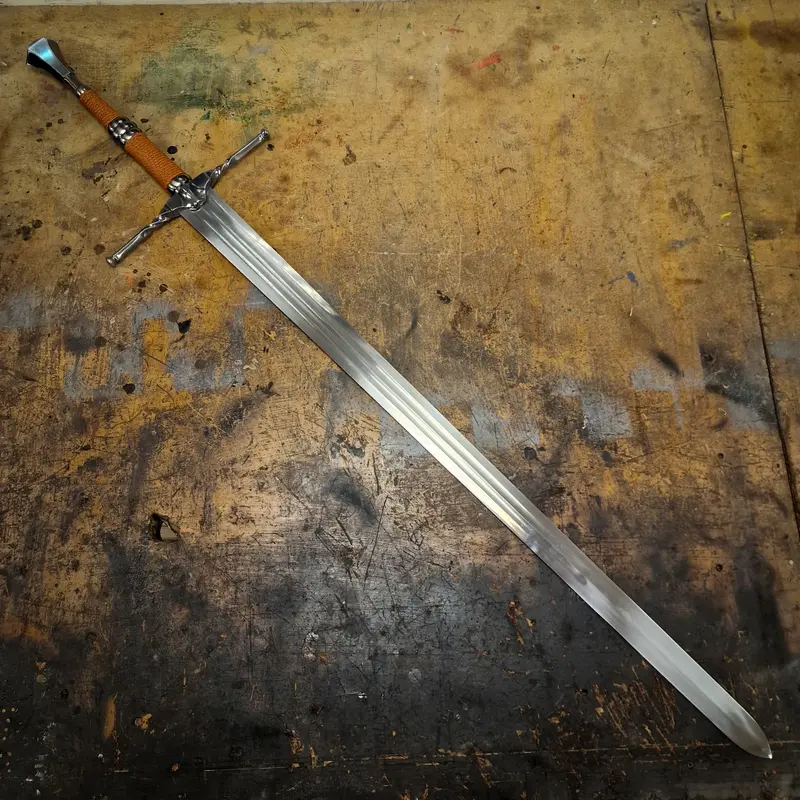 Witcher-Style Steel Sword (Imperfect Stock) 1