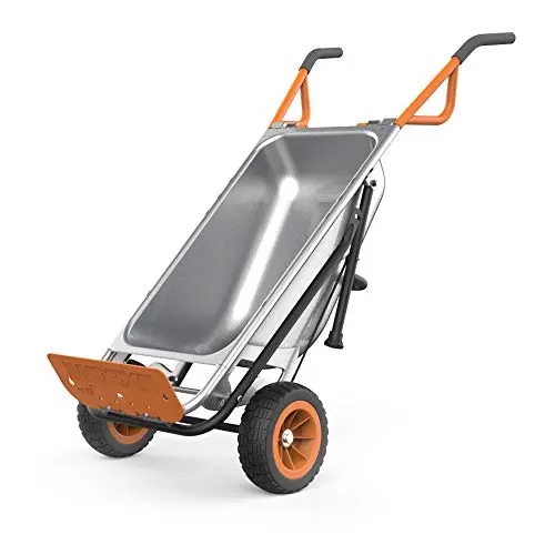 Worx Wg050 Aerocart – 8-In-1 Multi-Function Yard Cart, Wheelbarrow & Dolly 1