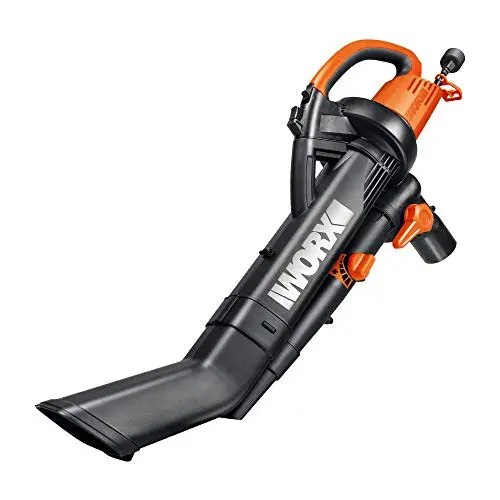 Worx Wg505 Trivac 12-Amp 3-In-1 Electric Blower, Mulcher, And Vacuum 1