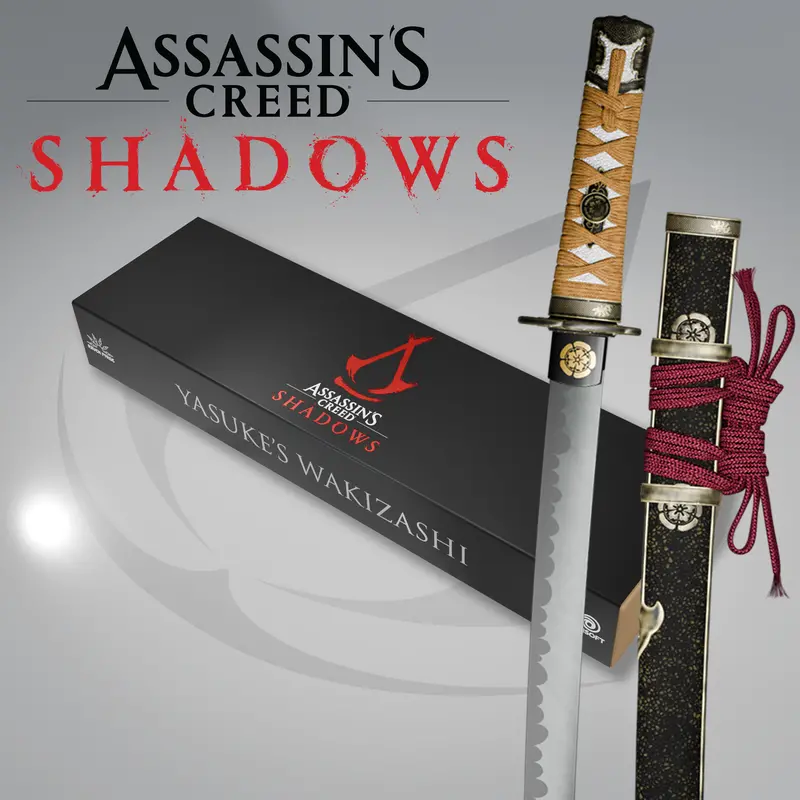 Yasuke’S Wakizashi Sword – Assassin’S Creed Replica 1